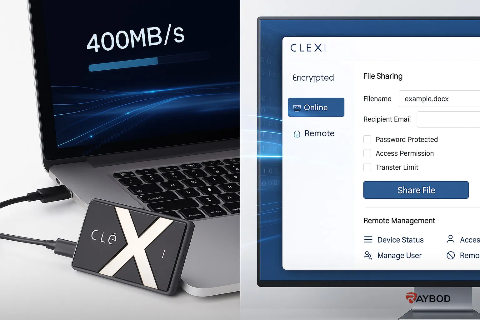 مدیریت فایل SSD با پنل کنترل هوشمند و رابط کاربری پیشرفته