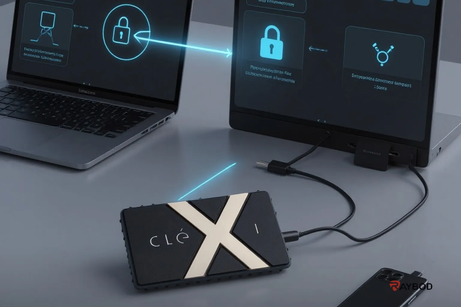 اشتراک محفوظ فایل SSD با رمزنگاری پیشرفته