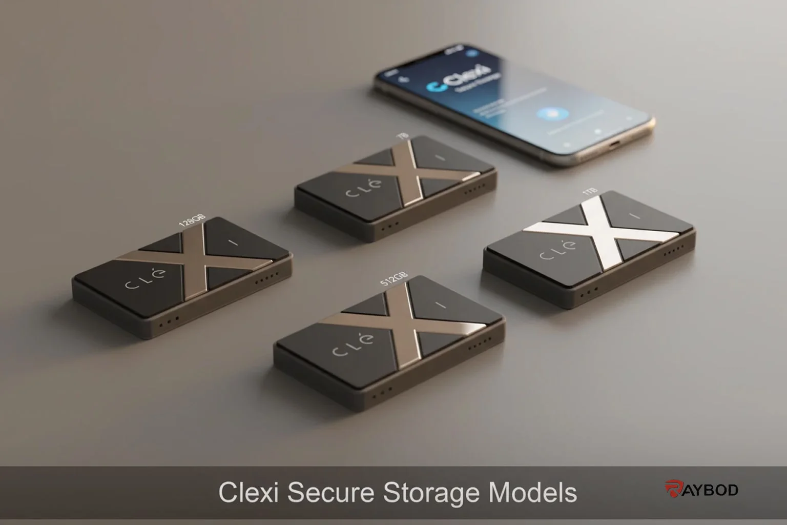 نرم‌افزار مدیریت دسترسی رمزدار در ظرفیتهای مختلف هارد اکسترنال Clexi