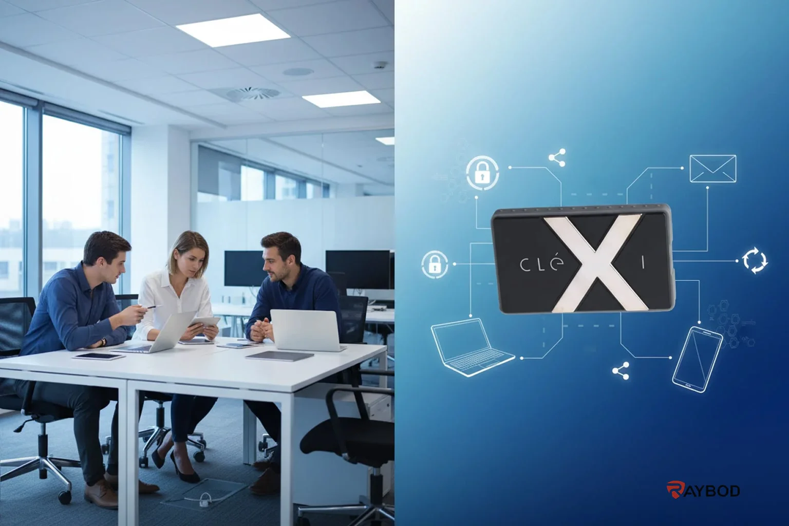 کنترل دسترسی تیمی به هارد اکسترنال با اپلیکیشن هوشمند Clexi